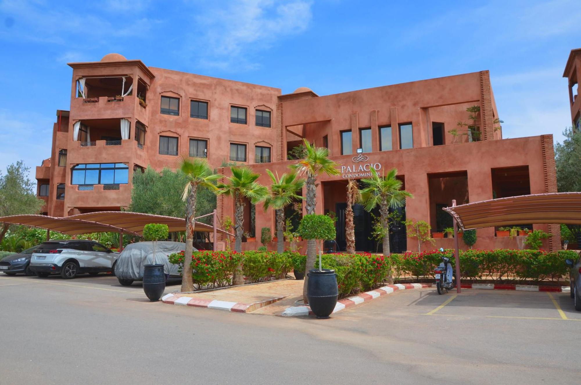 Ferienwohnung Appart Vue Piscine Et Montagne Marrakech Marrakesch Exterior foto